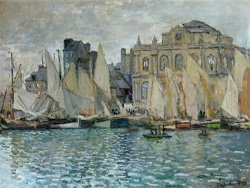 Claude Monet View of Le Havre painting