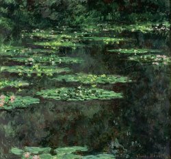 Claude Monet Waterlilies painting