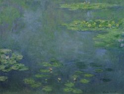 Claude Monet Waterlilies painting