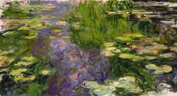 Claude Monet Waterlilies painting