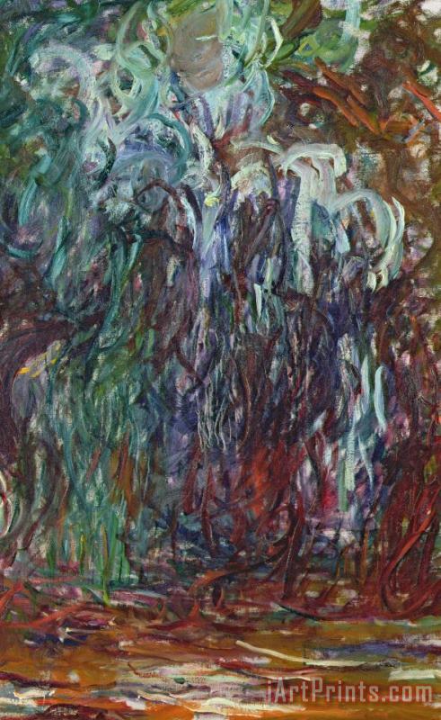 Claude Monet Weeping Willow Art Painting