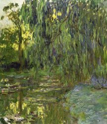 Claude Monet Weeping Willows The Waterlily Pond At Giverny