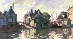 Claude Monet Zaandam painting