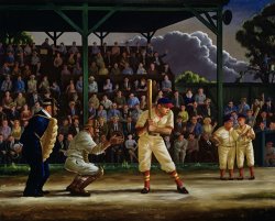 Sports Art for sale - Minor League by Clyde Singer