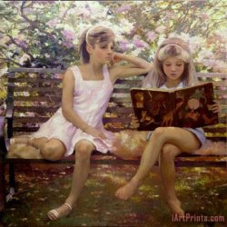Collection Alan Banks Song of Summer painting