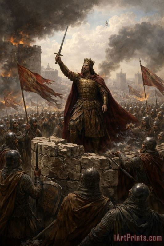 Constantine XI painting - Collection Constantine XI Art Print