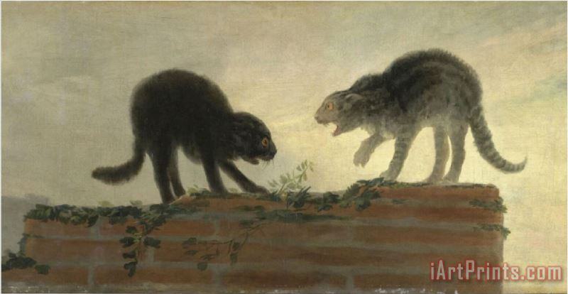 Dos Gatos painting - Collection Dos Gatos Art Print Dos Gatos painting - Collection Dos Gatos Art Print