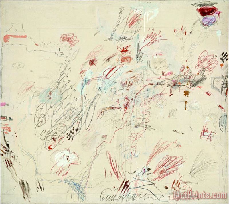 Dutch Interior by Cy Twombly painting - Collection Dutch Interior by Cy Twombly Art Print