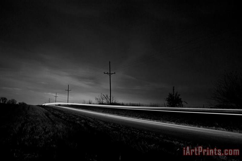 Collection Lonely Stretch of Highway Art Print