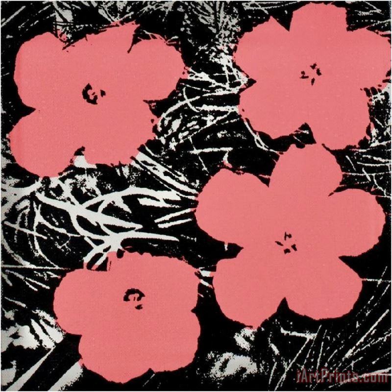 Pink Flowers painting - Collection Pink Flowers Art Print