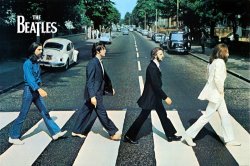 Collection The Beatles Abbey Road painting