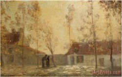 Collection The Evening Autumn Landscape
