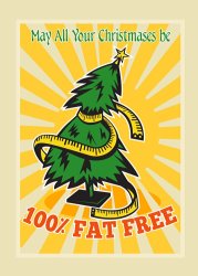 Collection 10 Fat Free Christmas Tree Tape Measure