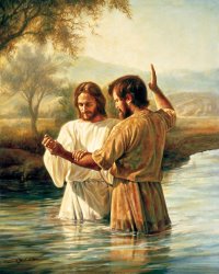 Collection 2 Baptism Of Christ painting