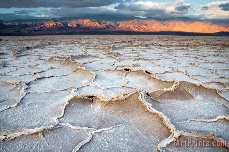 Collection 6 Badwater Sunrise Art Print