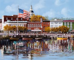 Architecture Art for sale - Annapolis by Collection 7