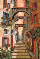 Collection 7 Archetti In Rosso painting