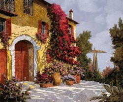 Floral Art for sale - Bouganville by Collection 7