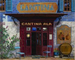 Collection 7 cantina Ala painting