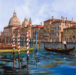 Transportation Art for sale - Il Canal Grande by Collection 7