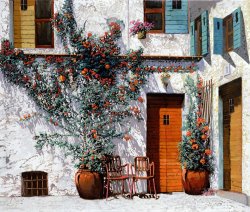 Collection 7 Il Cortile Bianco painting