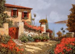 Collection 7 Il Giardino Rosso painting
