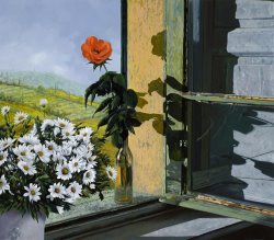 Collection 7 La Rosa Alla Finestra painting