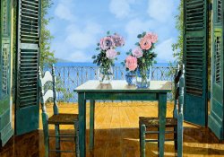 Collection 7 Le Rose E Il Balcone painting