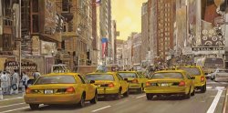 Collection 7 taxi a New York painting