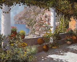 Beach Art for sale - terrazza a Positano by Collection 7