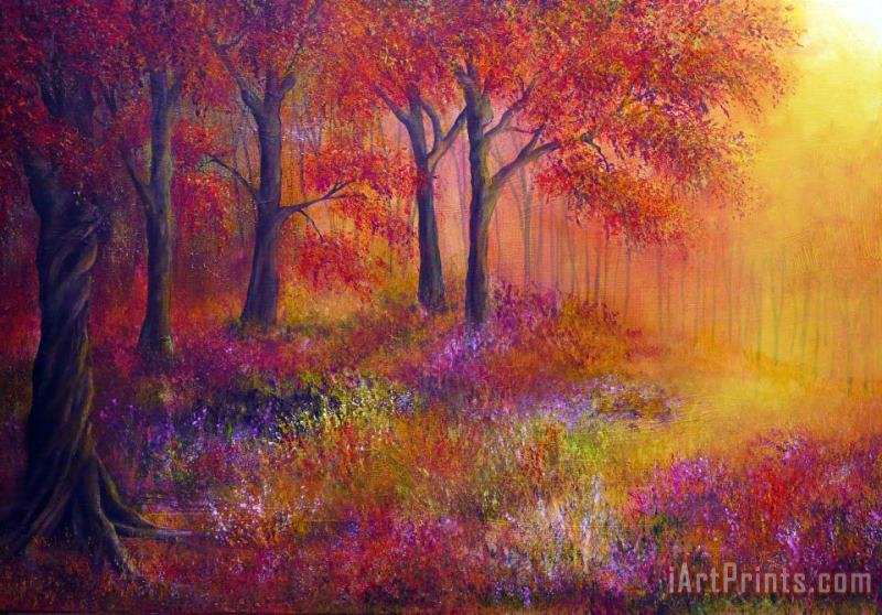 Autumn's Song painting - Collection 9 Autumn's Song Art Print
