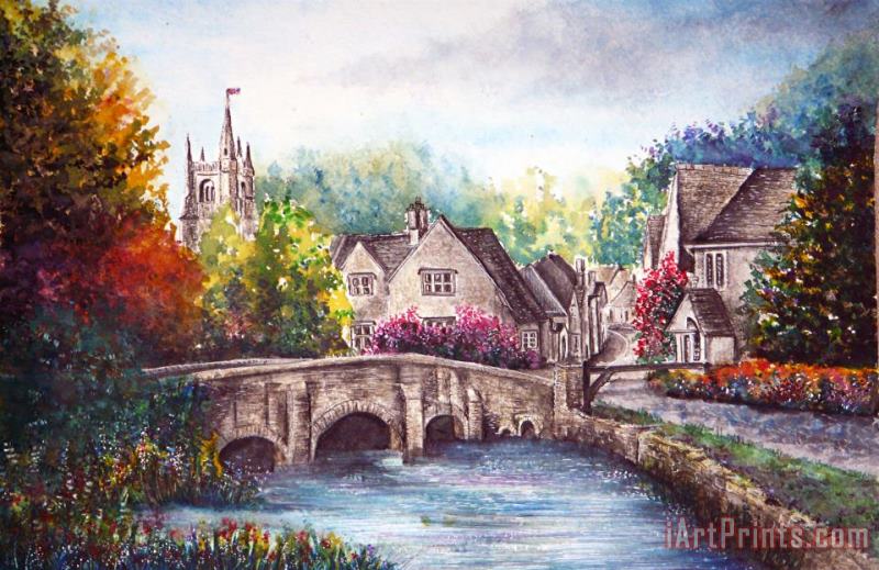 Collection 9 Castle Combe Art Print