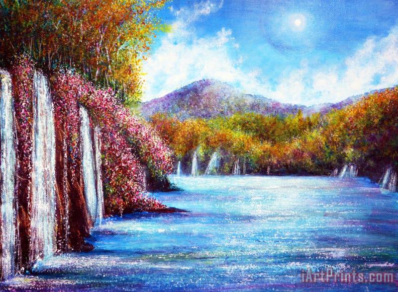 Collection 9 Flora Falls Art Painting