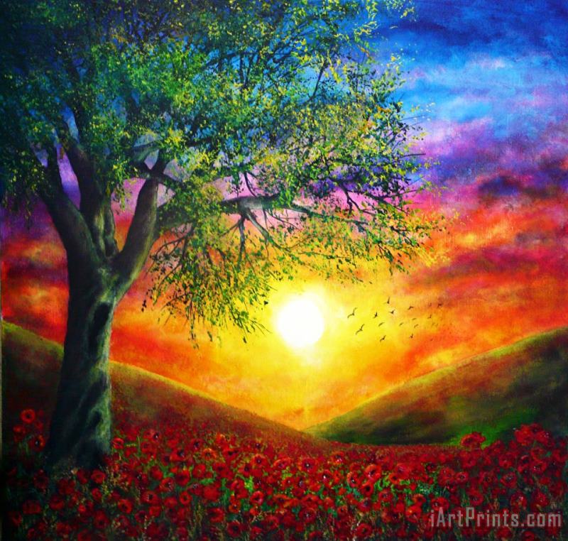 Remembrance painting - Collection 9 Remembrance Art Print