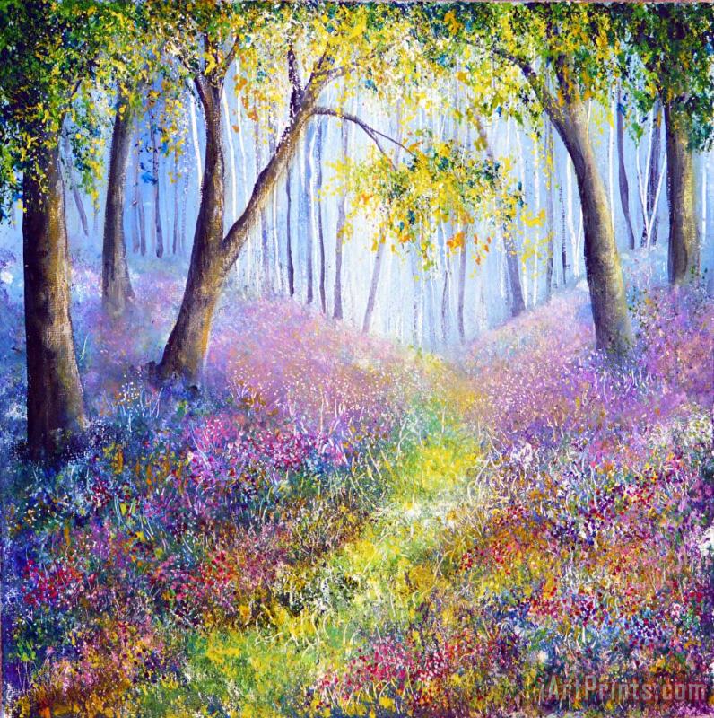 Spring Welcome painting - Collection 9 Spring Welcome Art Print
