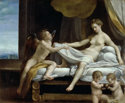 Correggio Danae painting