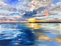 Craig Mooney Sinking Sun Reflection