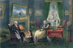 Currier and Ives The Four Seasons of Life Old Age