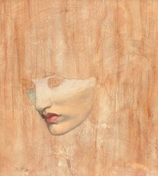 Dante Charles Gabriel Rossetti Head Of Proserpine painting