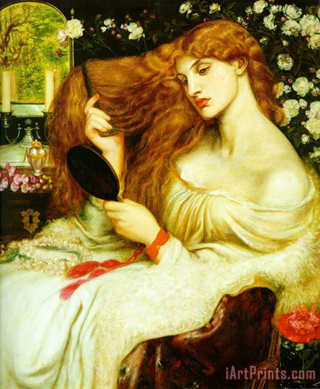 Dante Gabriel Rossetti Lady Lilith Art Painting