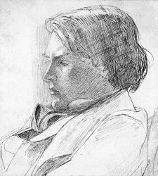 Dante Gabriel Rossetti Portrait of a Young Man