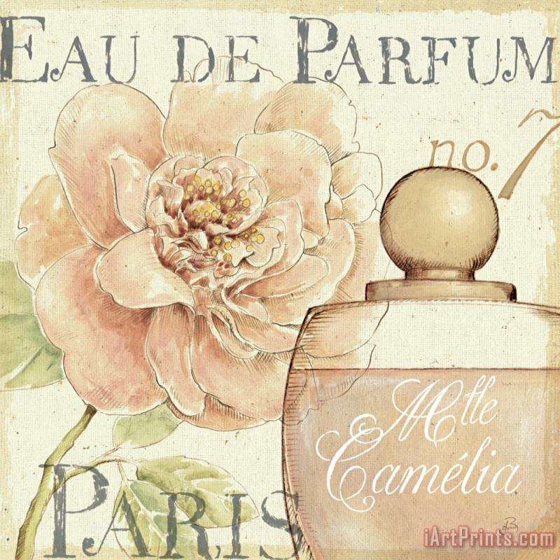 Daphne Brissonnet Fleurs And Parfum II Art Painting