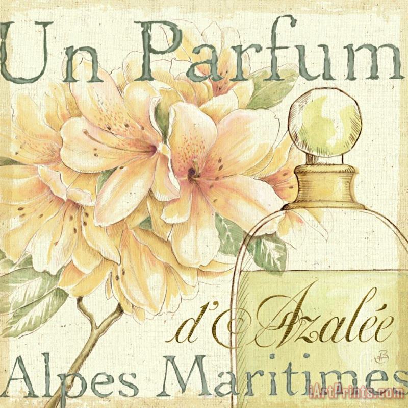 Fleurs And Parfum III painting - Daphne Brissonnet Fleurs And Parfum III Art Print