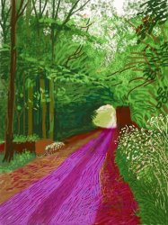 David Hockney The Arrival of Spring in Woldgate, East Yorkshire in 2011 (twenty Eleven)'31 May, No. 1 (900), 2011