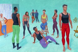 David Hockney The Group Xi, 2014