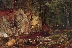 David Johnson Brook Study at Warwick painting David Johnson Brook Study at Warwick painting