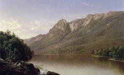 David Johnson Eagle Cliff at Franconia Notch in New Hampshire painting David Johnson Eagle Cliff at Franconia Notch in New Hampshire painting