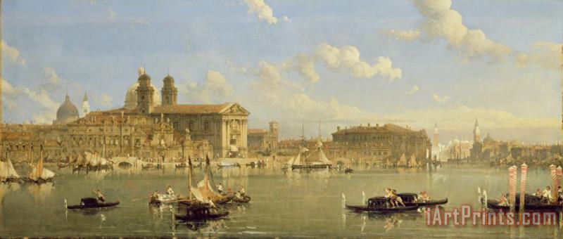 David Roberts The Giudecca - Venice Art Painting