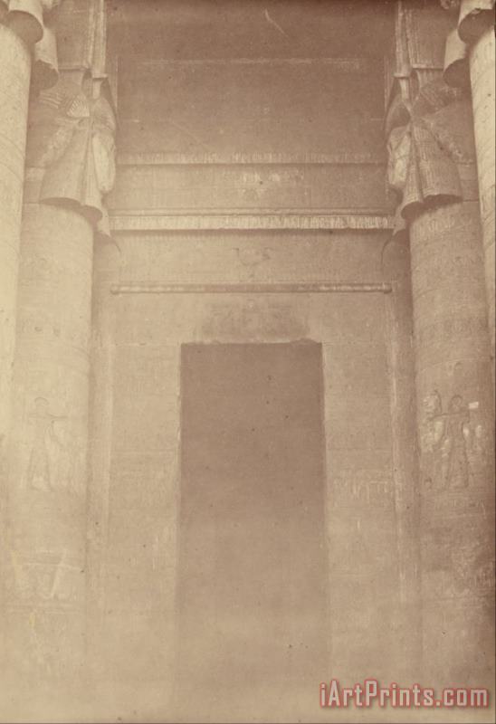 Despoineta (the Inner Entrance of The Temple of Denderah) Art Painting