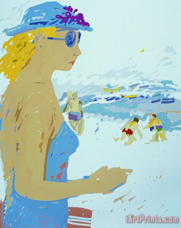 Diana Ong Beach Art Print